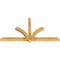 Ekena Millwork Redmond Rough Sawn Timber Gable Bracket, Western Red Cedar, 84"W x 45"H x 4"D x 4"F, 13/12 Pitch GBW084X45X0404RED00RWR - alternate 2